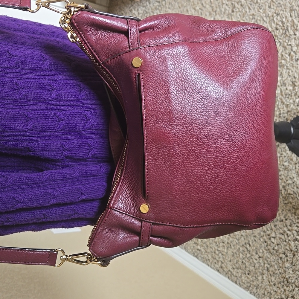 Michael Kors Burgundy Bag - Picture 10 of 11